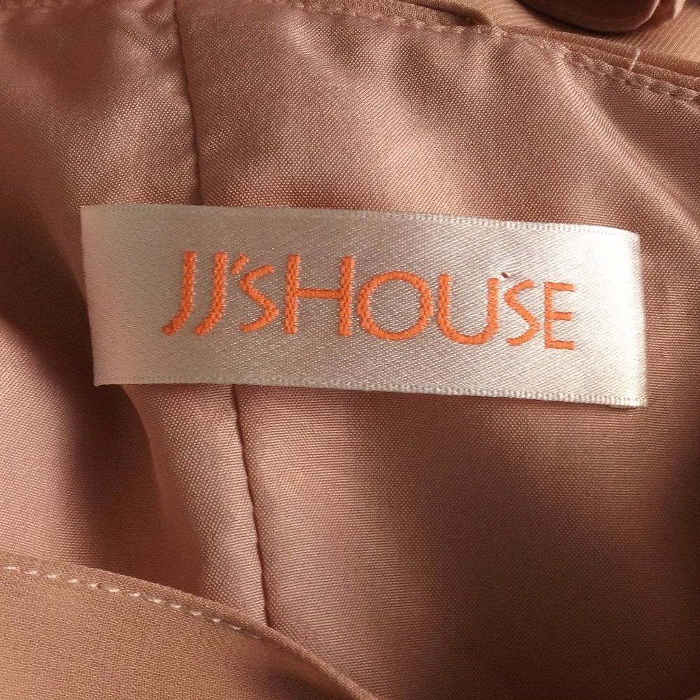 JJ'S HOUSE Dress, 2/XS, Pink, Party/Event, Pleated bust, Fit & Flare, Sleeveless - Picture 10 of 11